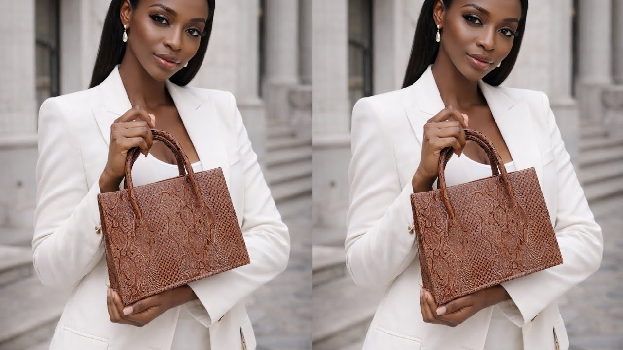How to make a mini structured handbag | office bag, classic bag