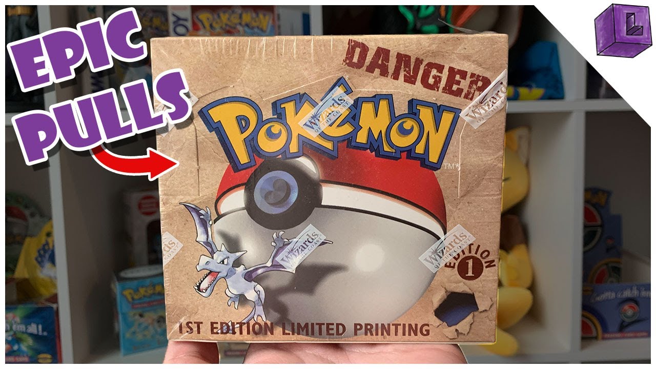 WOW *EPIC* Highlights | Opening 1st Edition Fossil Pokemon Booster Box