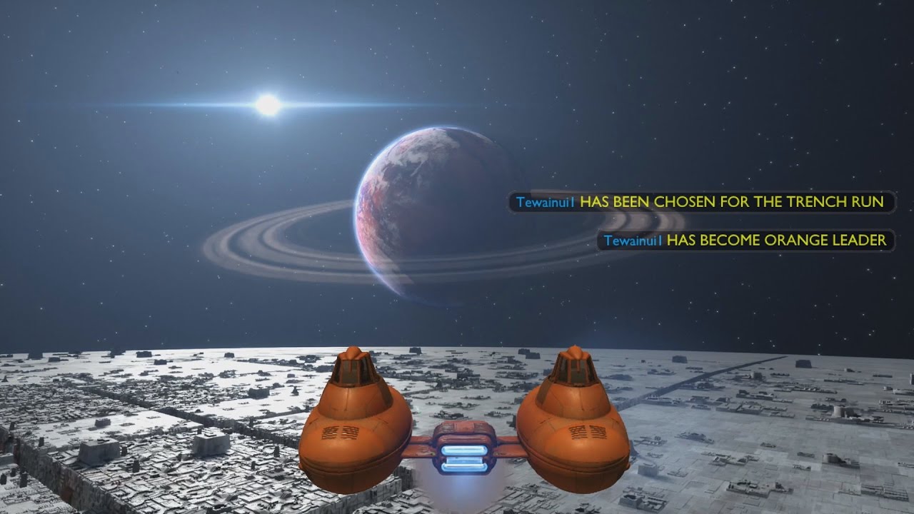 Star Wars Battlefront - Cloud Car Destroys the Death Star?!?