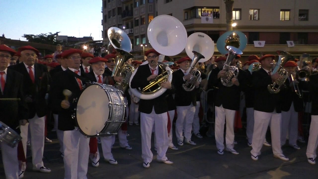 Diana de la Banda y la Tamborrada 2018 I Irungo Alardea - Alarde de Irun