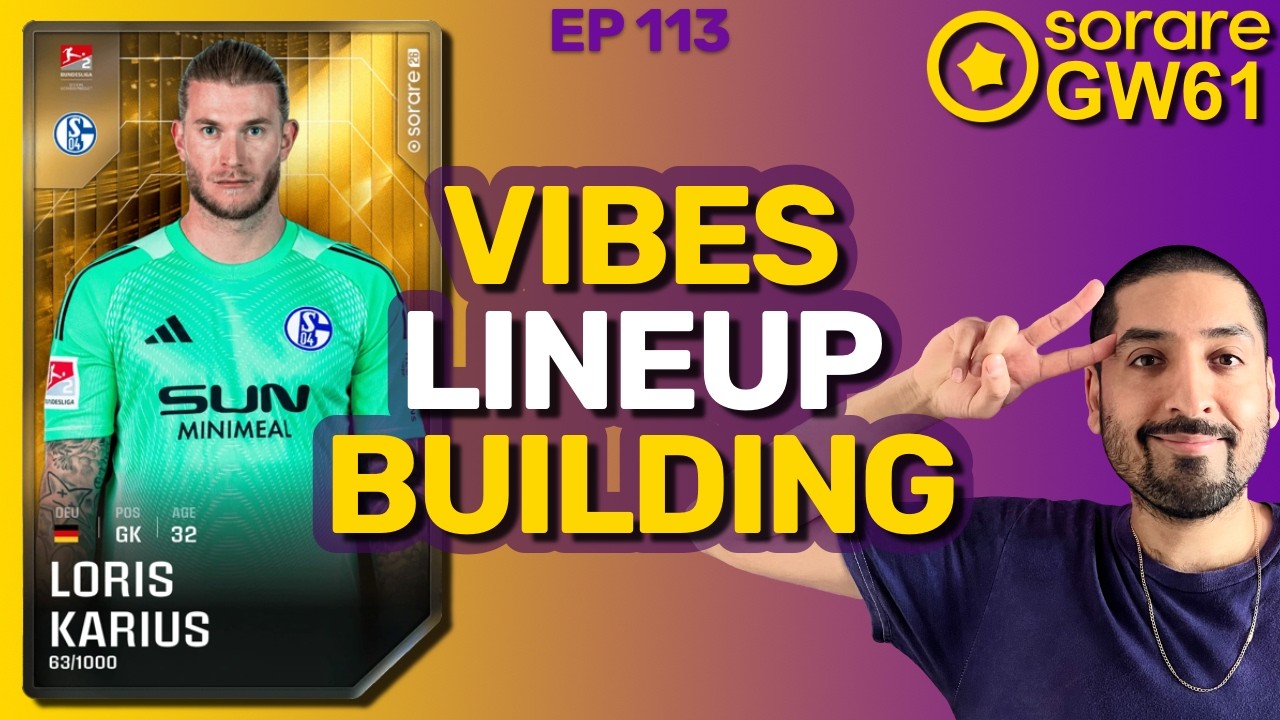 Building Sorare Weekend Lineups With Vibes & Prayers I RTSB #113