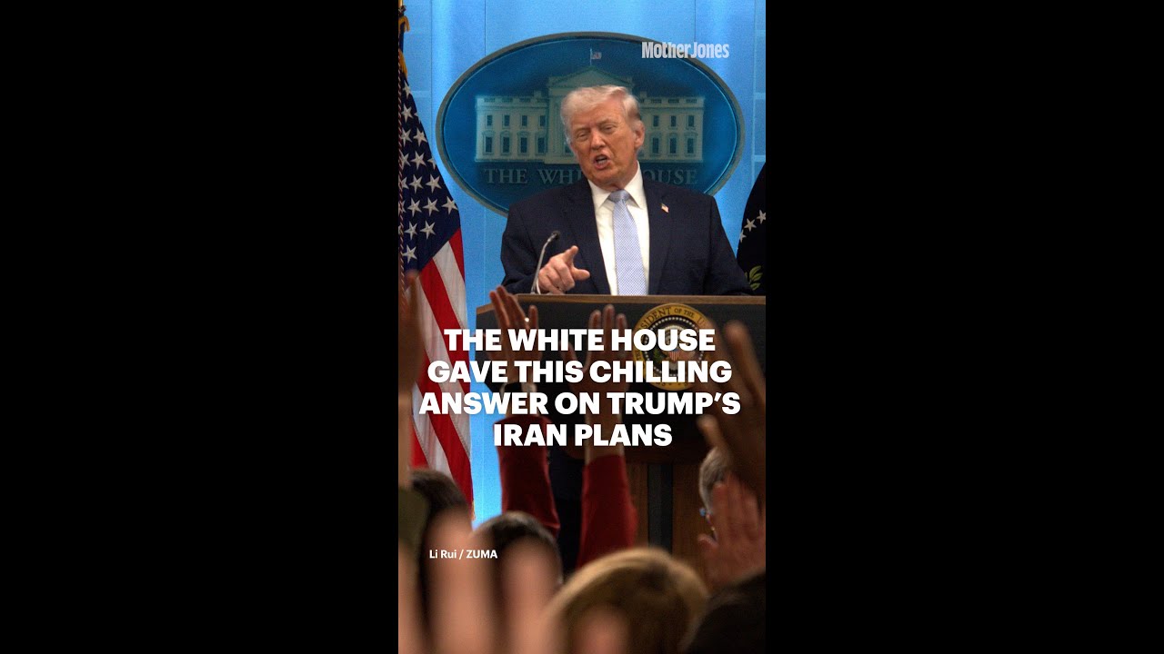 We Asked the White House If Trump Was Considering Nuking Iran. Its Response Was Chilling.
