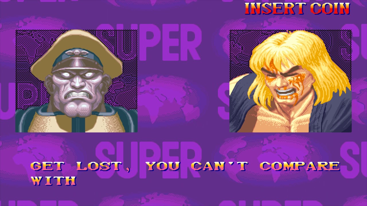 Super Street Fighter II Turbo (Arcade 1CC Hardest Difficulty) - M. Bison Playthrough