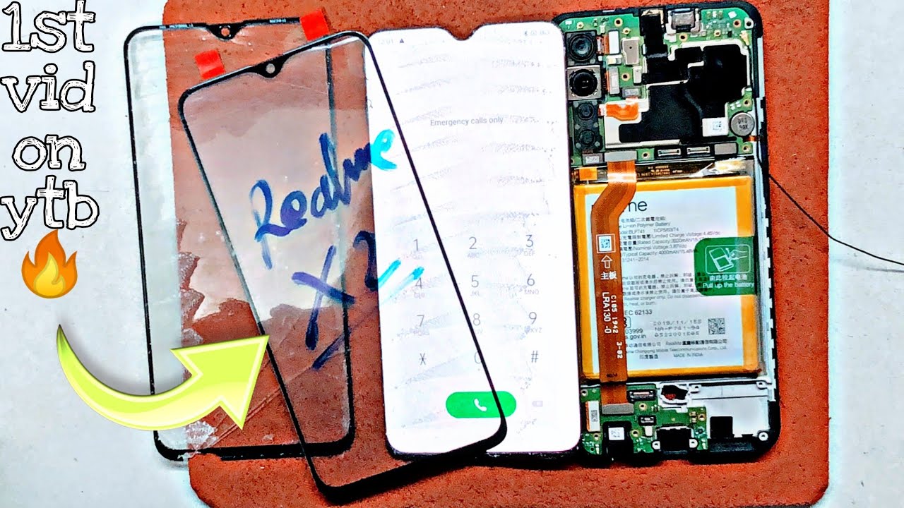 Realme X2 Crack Glass Replacement 🔥 | Disassembly | Technical Ustaaj