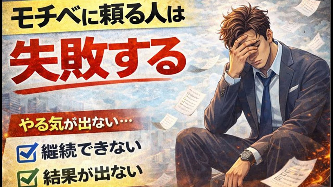 モチベーションに頼る人が失敗する理由