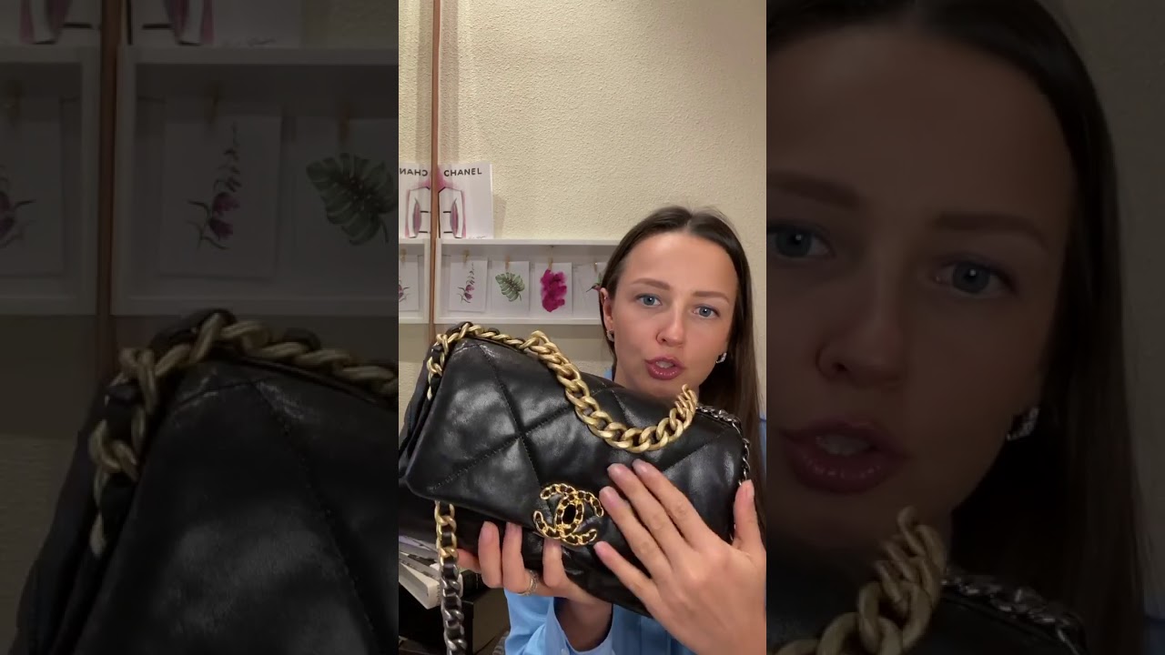 Распаковка Шанель 19. Сhanel19 unpacking black. Personal Shopper @prof.shopping