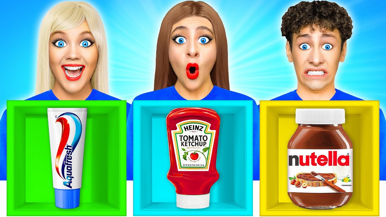 D&eacute;fi Choisis La Bonne Sauce | Des M&eacute;langes Bizarres par Multi DO Challenge