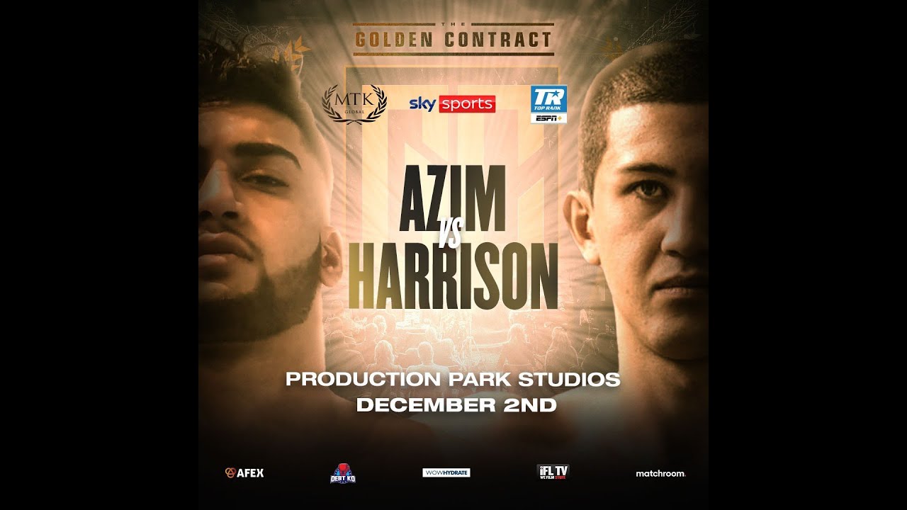 Adam Azim Vs Ed Harrison Full Fight! (Azim Pro Debut)