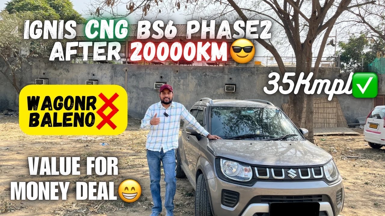 Detailed Ownership Review of IGNIS *CNG* BS6 Phase2 After 20000KMs❤️‍🔥Ft.@CarsReview7693