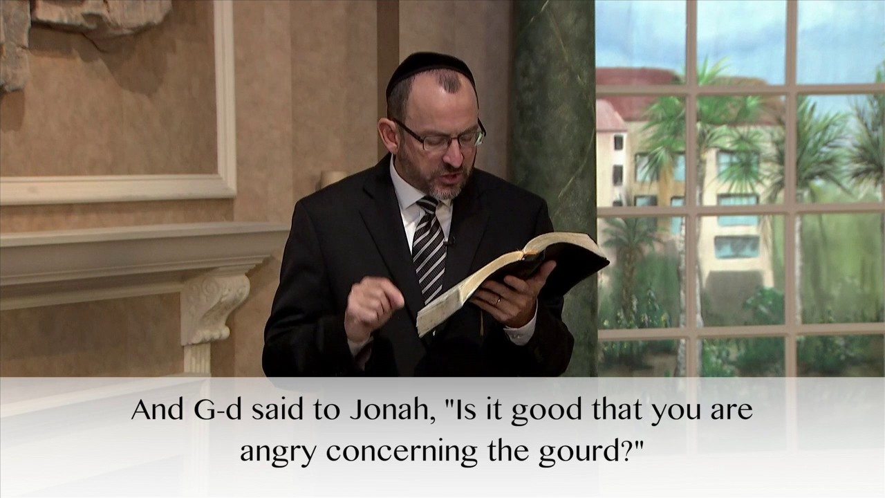 Dr. Baruch Korman: Jonah Chapter 4