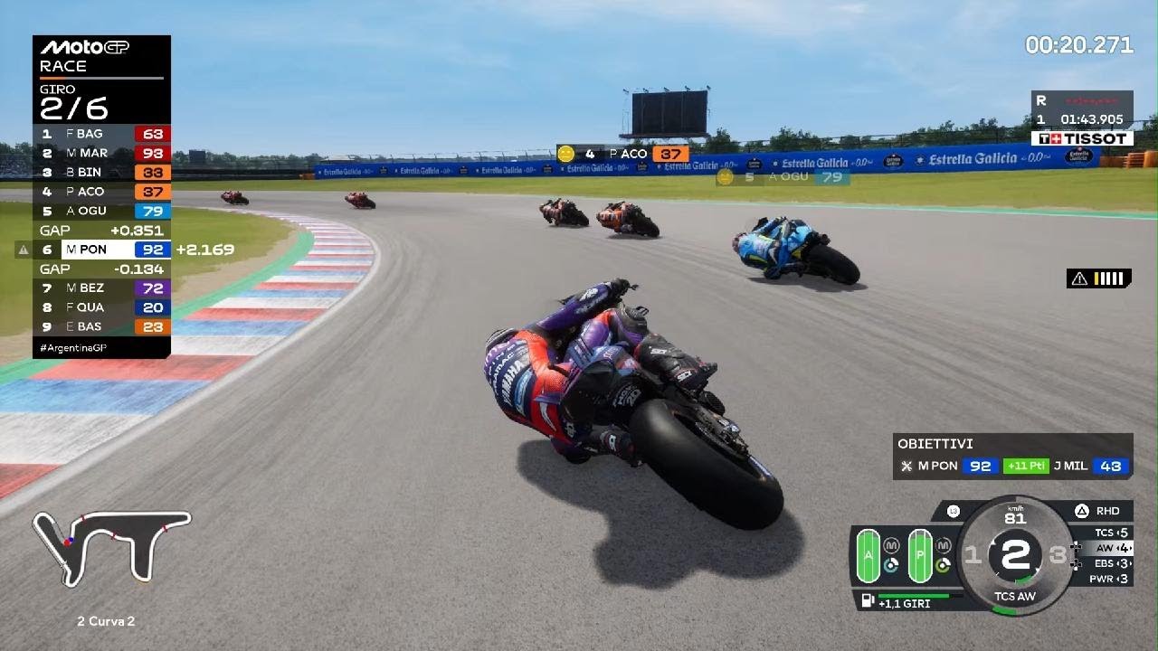MotoGP25 Gameplay Ita  02 Termas the Riondo Campionato Marco