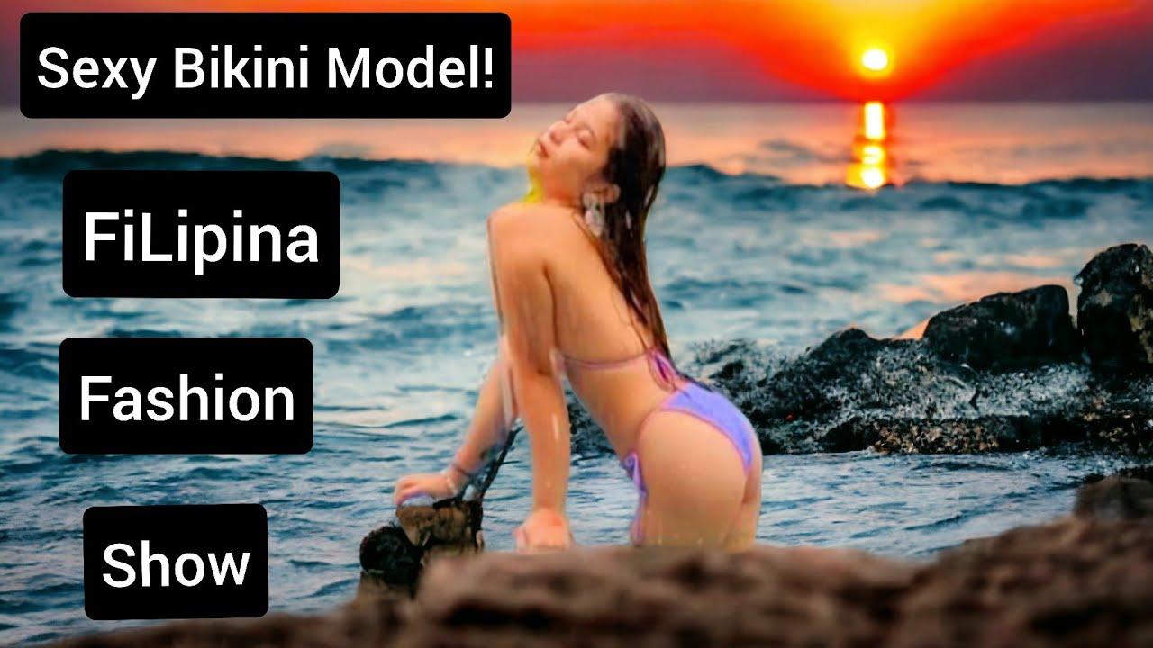Sexy Bikini Model: Gorgeous Filipina Fashion Show! Today with baby mae