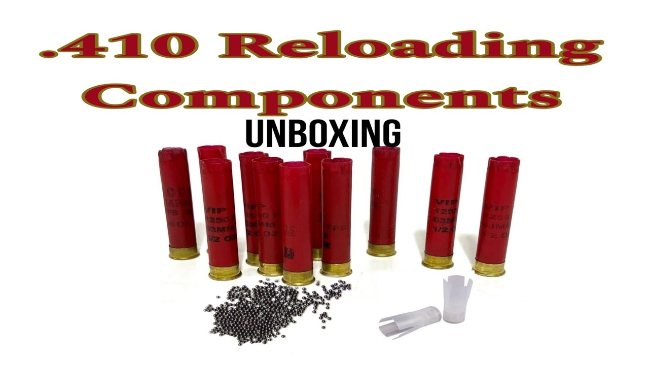 410 Reloading Components Unboxing  (Re-Uploaded) #410 #410bore #reloading
