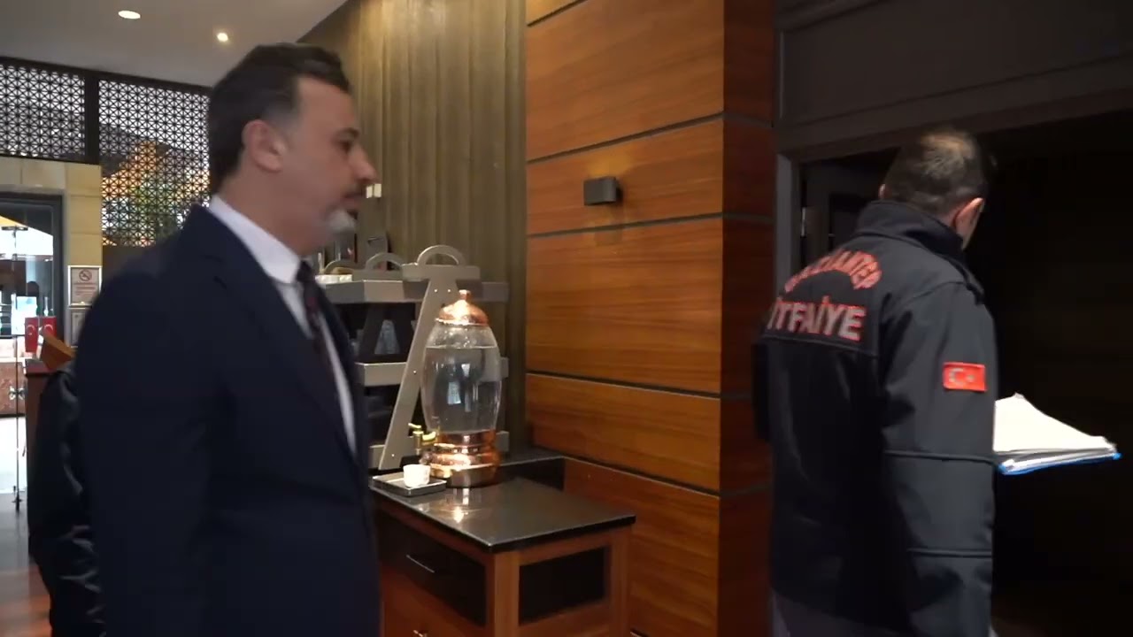 YANGIN RİSKİNE KARŞI YAPI DENETİMLERİNİ SÜRDÜRÜYOR
