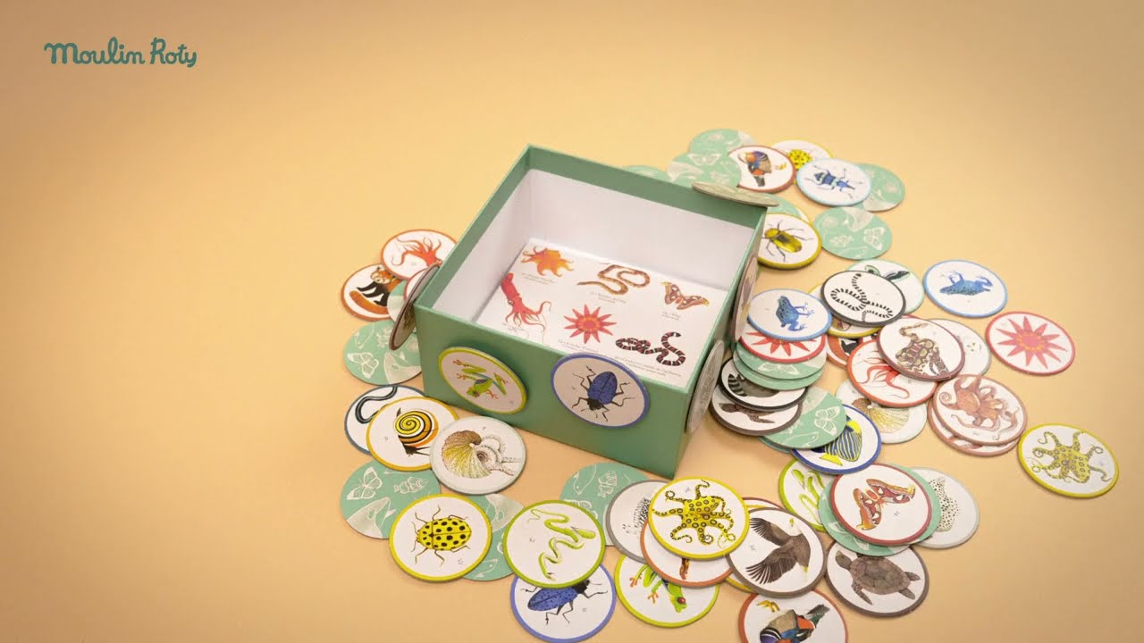 Memory des animaux - Moulin Roty