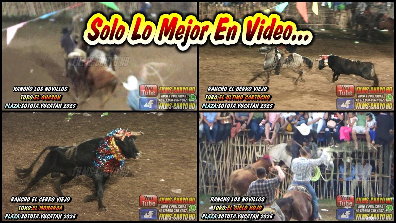 RANCHO LOS NOVILLOS Y EL CERRO EN LA FIESTA DE SOTUTA YUCATAN LUNES 08 DE SEPTIEMBRE DEL 2025