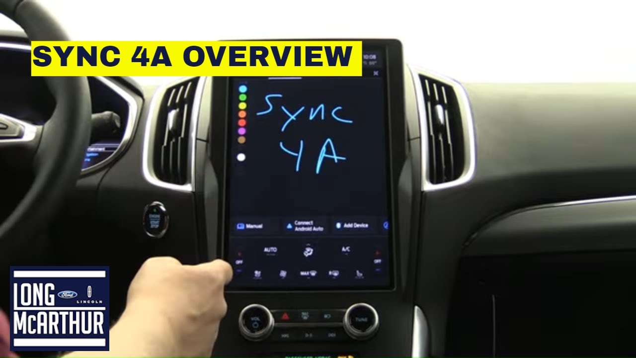 TECH TUESDAY: NEW SYNC 4A OVERVIEW ON THE 2021 FORD EDGE