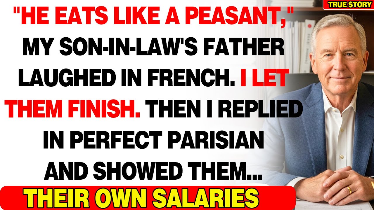 My SIL and His Parents Insulted Me in French Right in Front of Me —I Let Them Finish, Then Responded