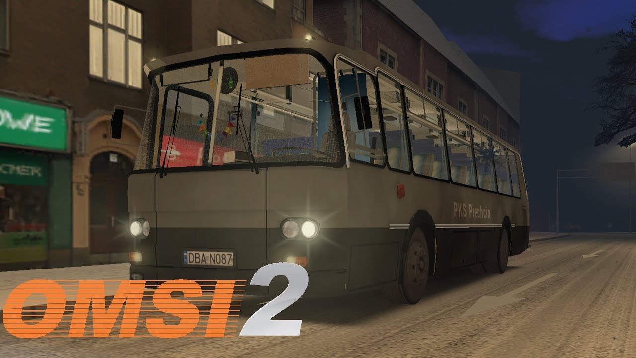 Autosan H9 zimową porą - Pomorze OMSI 2