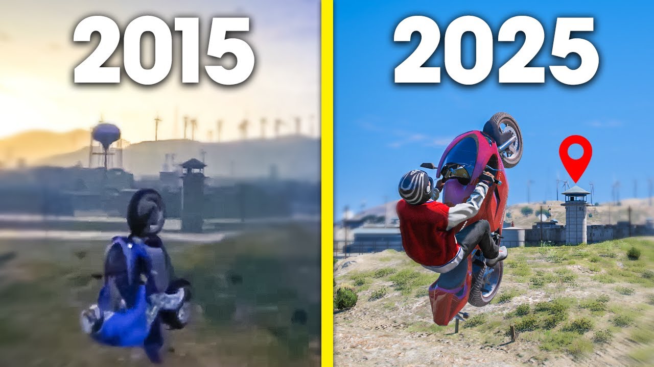 I Tried GTA 5 Stunts 10 Years Later