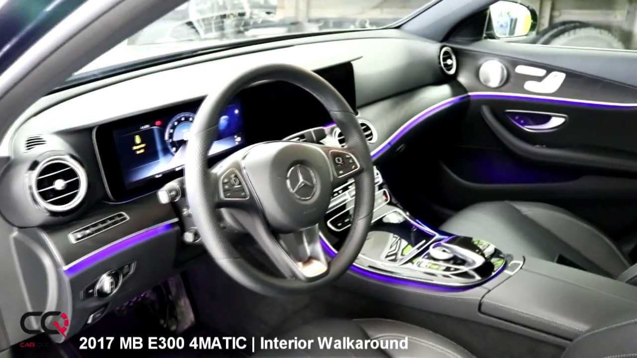 2017 Mercedes-Benz E300 4MATIC Review | Interior Walkaround | Part 2/7