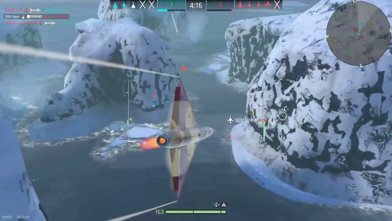 F106 Polar 10 Derribos