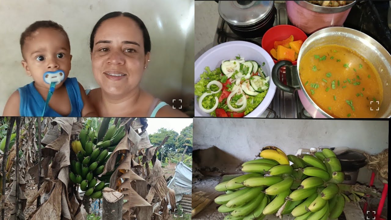 QUANDO VI NÃO RESISTI E TIVE QUE FAZER TAMBÉM 🤤 OLHA QUE CACHO DE BANANA GIGANTE!! 