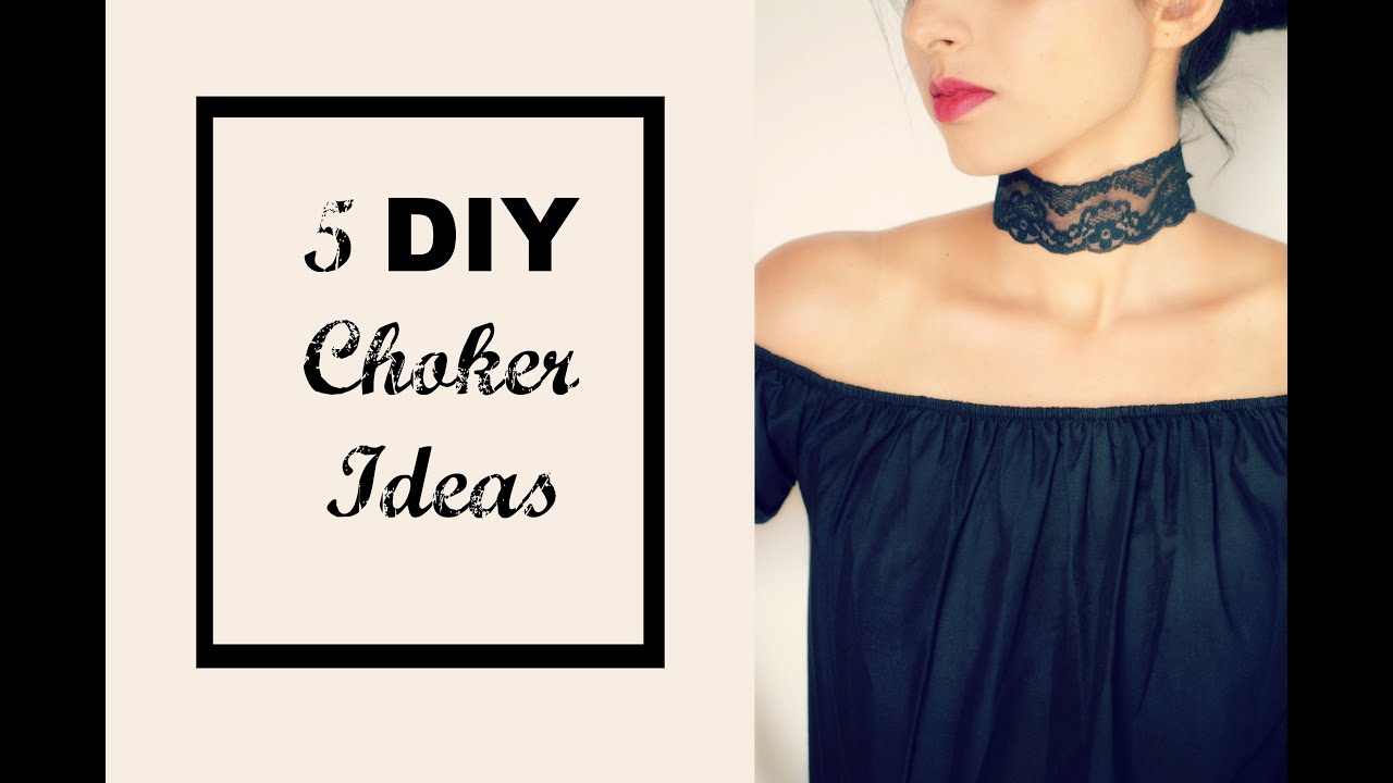 5 DIY Choker Ideas