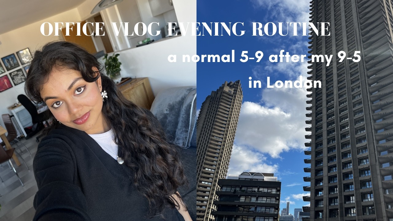 My normal 5-9 after my 9-5 | Office vlog, Gym, Hamnet and sushi!