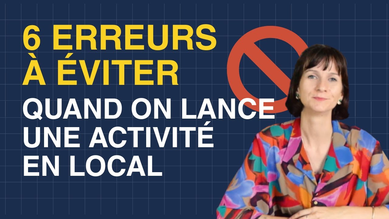 6 erreurs qui font couler votre business local (artisan, indépendant, etc.)