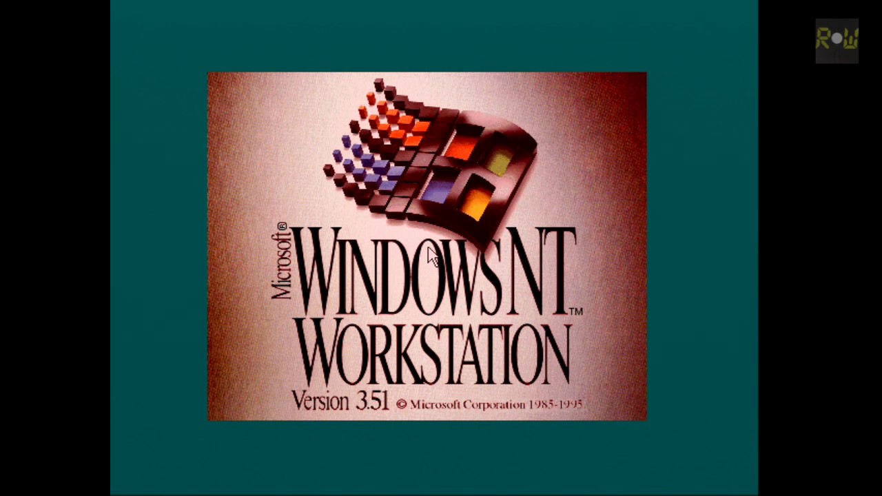 Boot do Windows NT 3.51 em um 80486 DX4 100 MHz