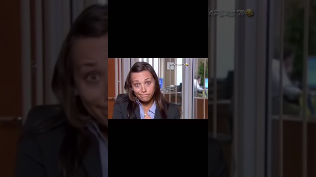 The Office - Karen makes fun of Jim’s camera stare