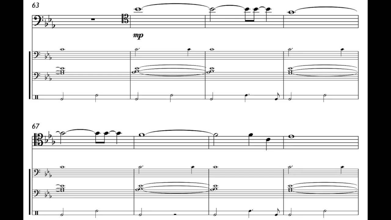 Confab Scorefollower Trombone and Fixed Audio