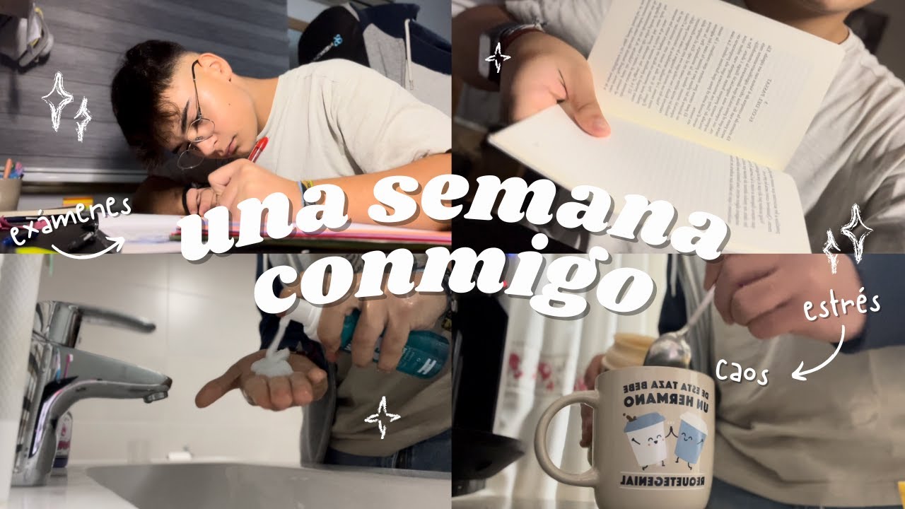 Semana de exámenes, trabajos y estrés...🌿👟🧑🏻‍💻