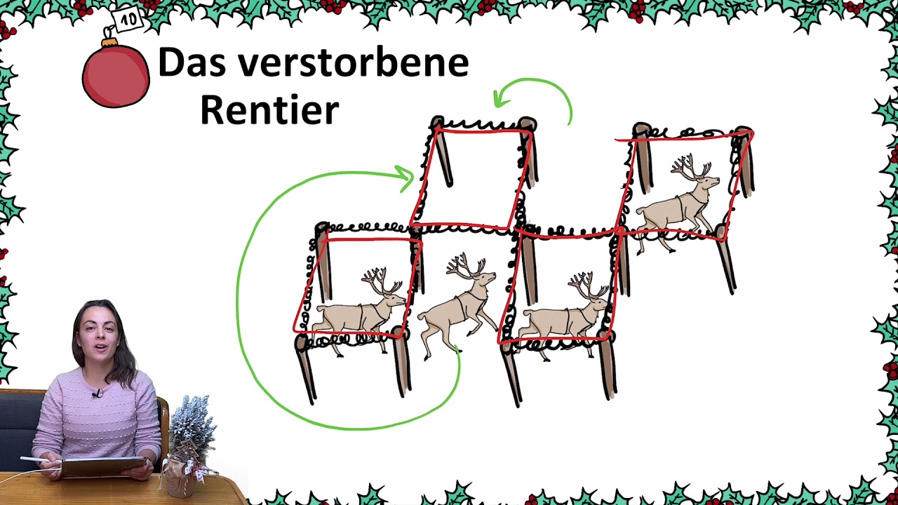 Lösung #10 | Rätsel-Adventskalender | Das verstorbene Rentier