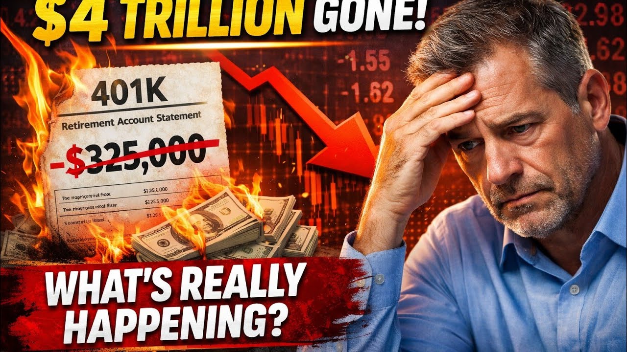 $4 Trillion Just Vanished From Retirement Accounts — Here’s What’s Really Happening