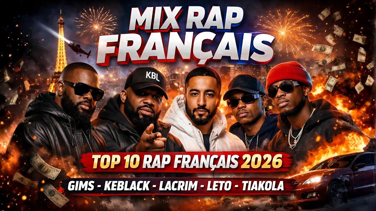MIX RAP FR 2026 ✨ Musique Rap Viral (GIMS, Ninho, Gazo, SDM Hits) | Playlist Nouveaut&eacute; Rap FR 2026