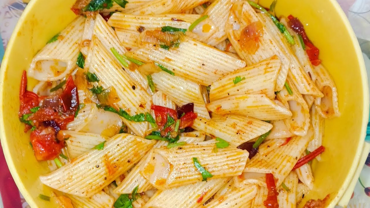 Simple Homemade Pasta 🍝 😋 | spicy and delicious 😋🤤🤤| Pasta lovers