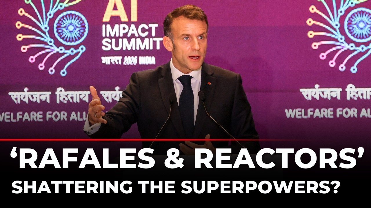 Emmanuel Macron LIVE: New 'Sovereign AI' Plan Revealed? Macron Praises India Stack | Modi | France