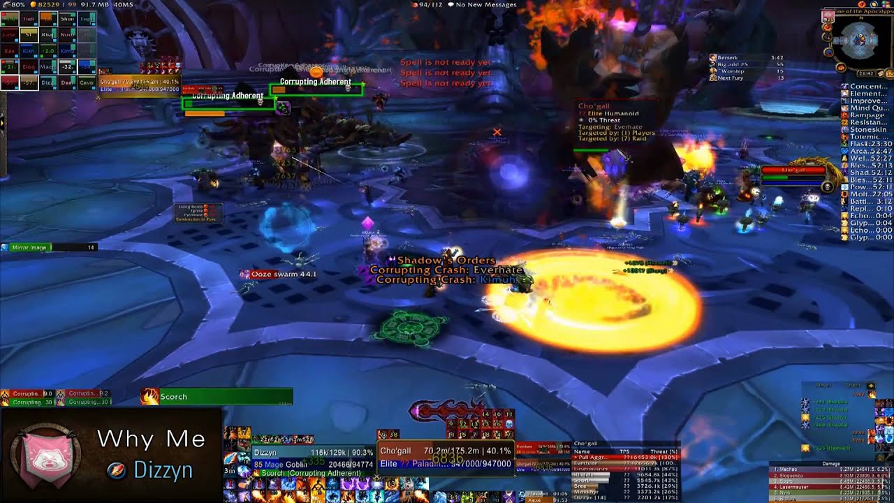Why Me vs Cho'Gall 25 HEROIC