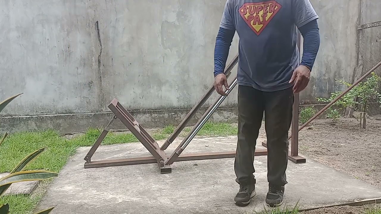 PROJETO HACK SQUAT 45° FINALIZADO.