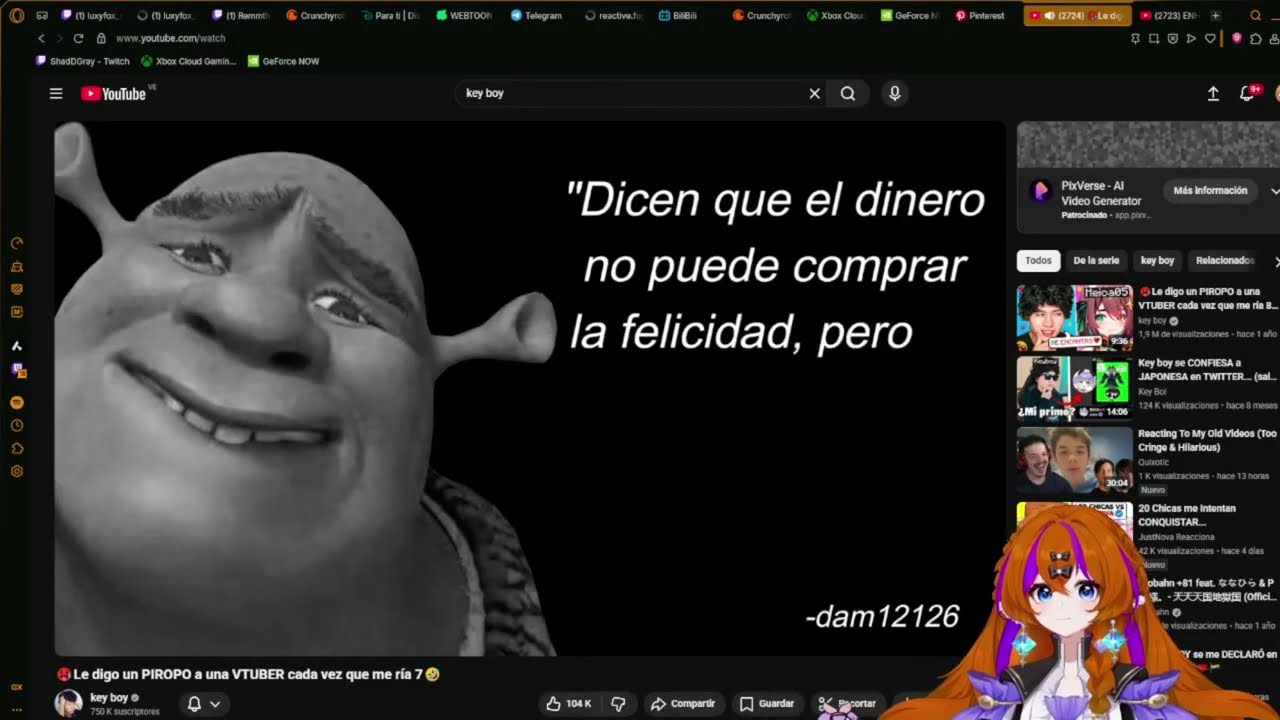 Luxy reacciona a piropos a Vtuber ( Parte 2 )