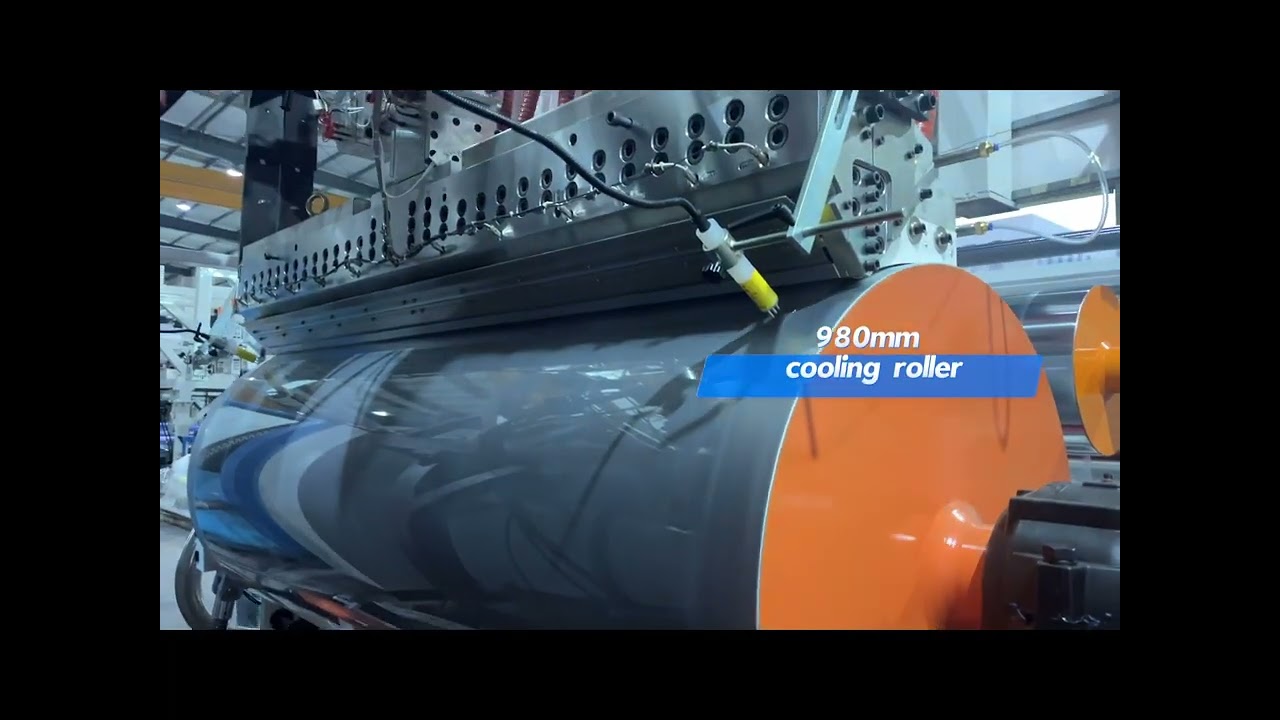 2 meter stretch film machine ;wrapping film making machine;cast stretch film line ;stretch film