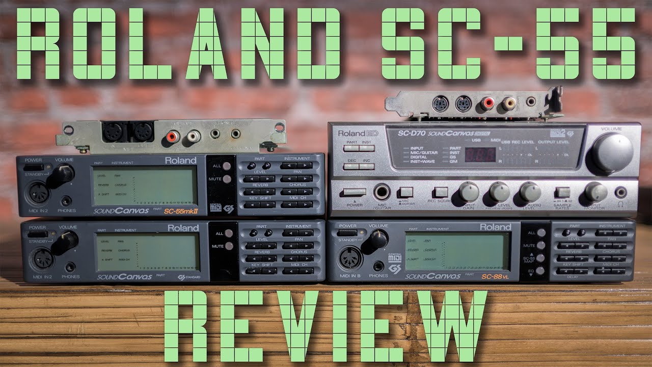 Roland SC-55(s) - Quest For The Ultimate DOS Sound Card Part 20 - Perfect MIDI Module?