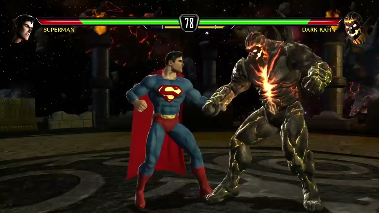Superman vs dark Kahn