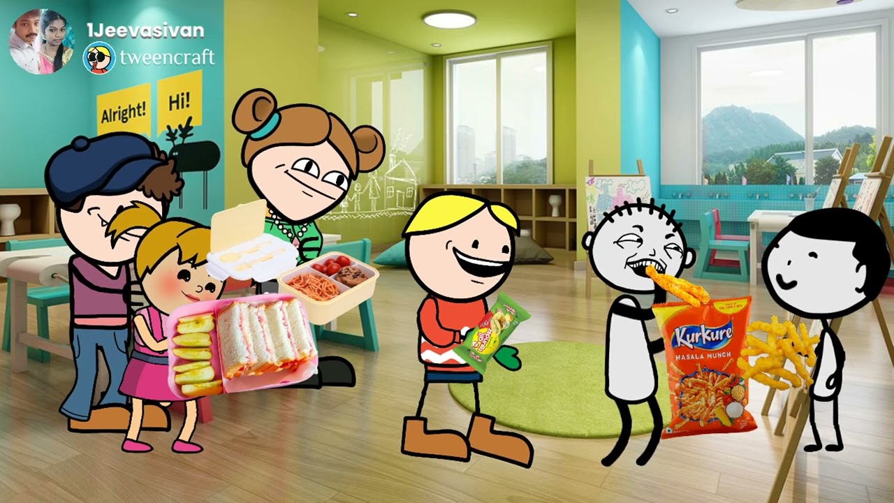 Thoothukudislang cartoon entertainment video #jeevasivan #villagelife #villagestory