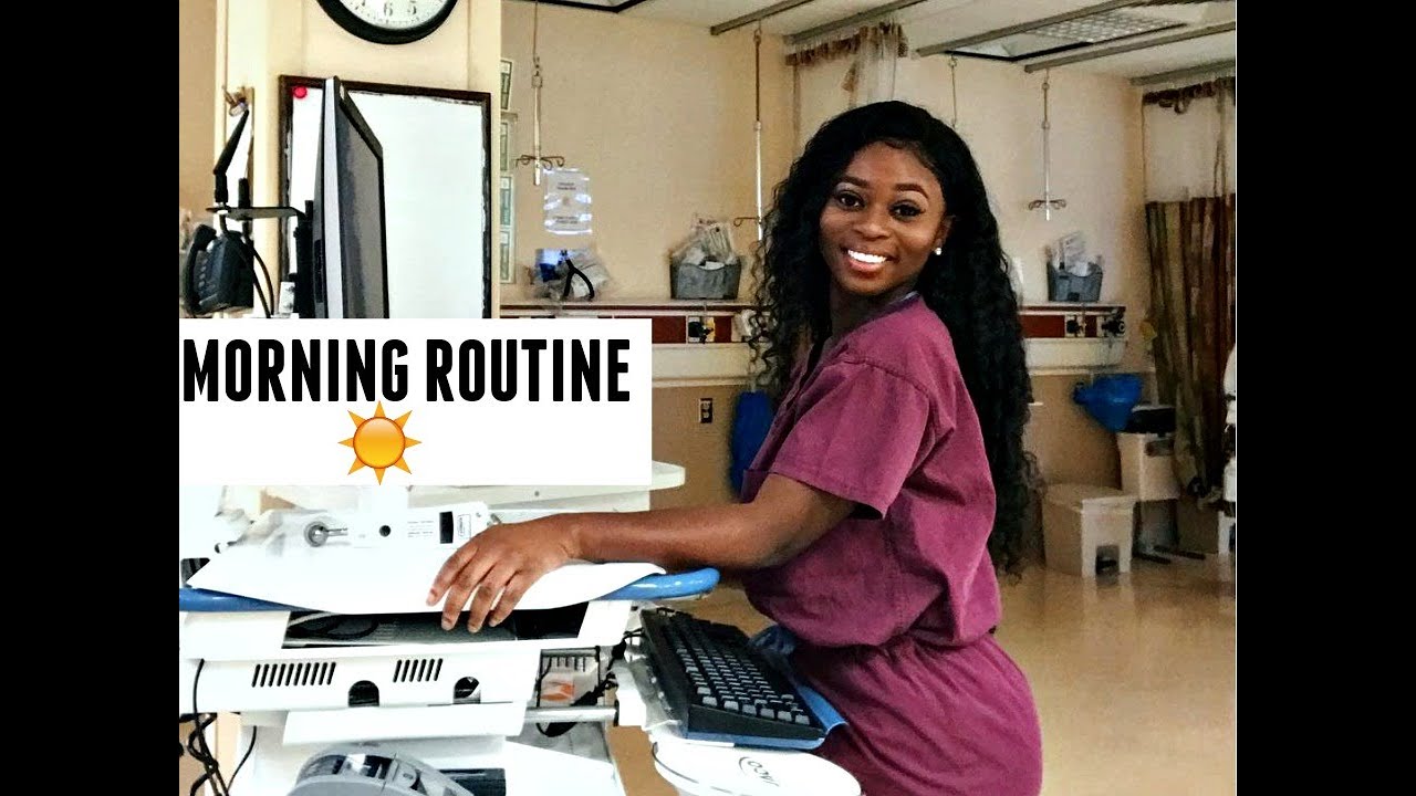 MY MORNING ROUTINE BEFORE WORK AS A NURSE