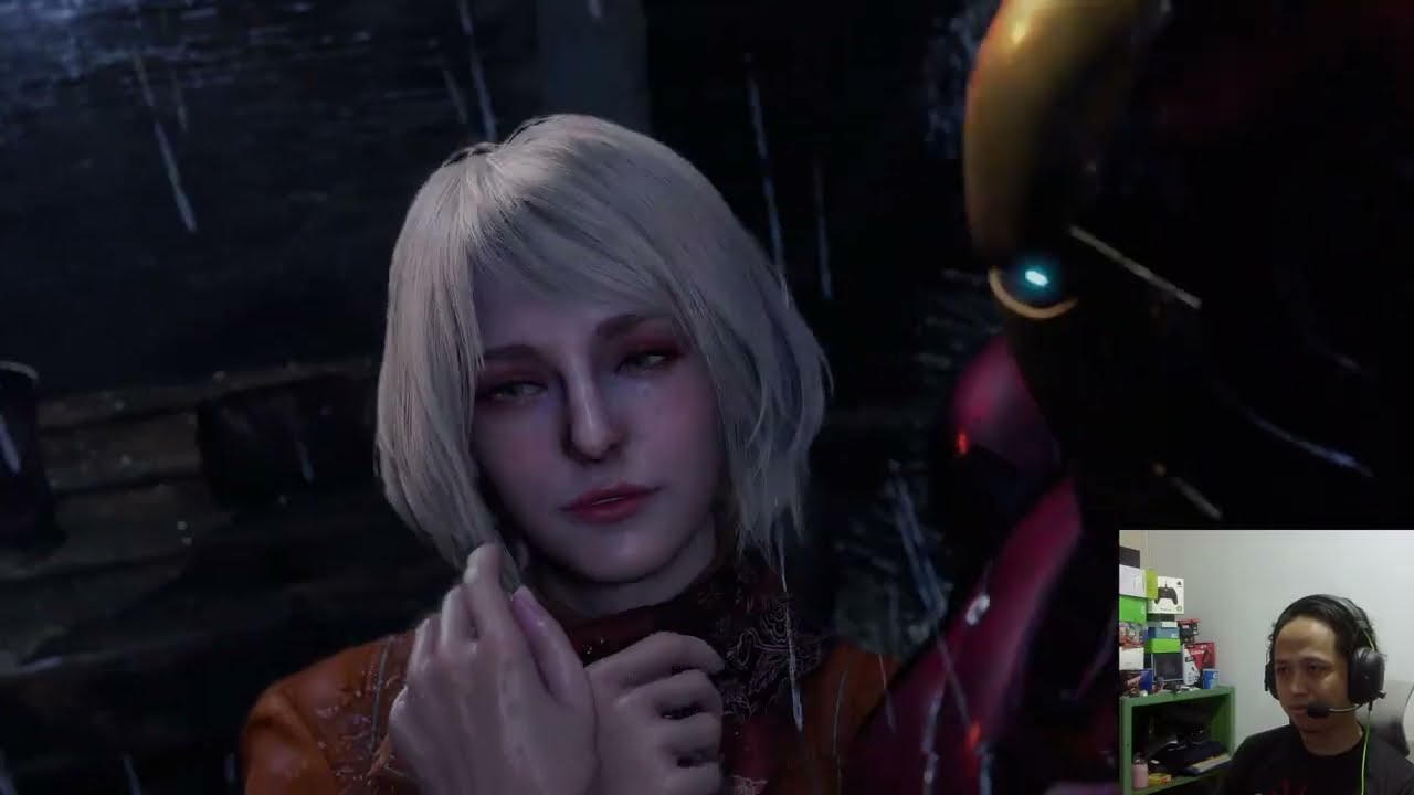 i want to play Resident Evil Requiem, but since I broke I played Resident Evil 4 (2023) instead | 02