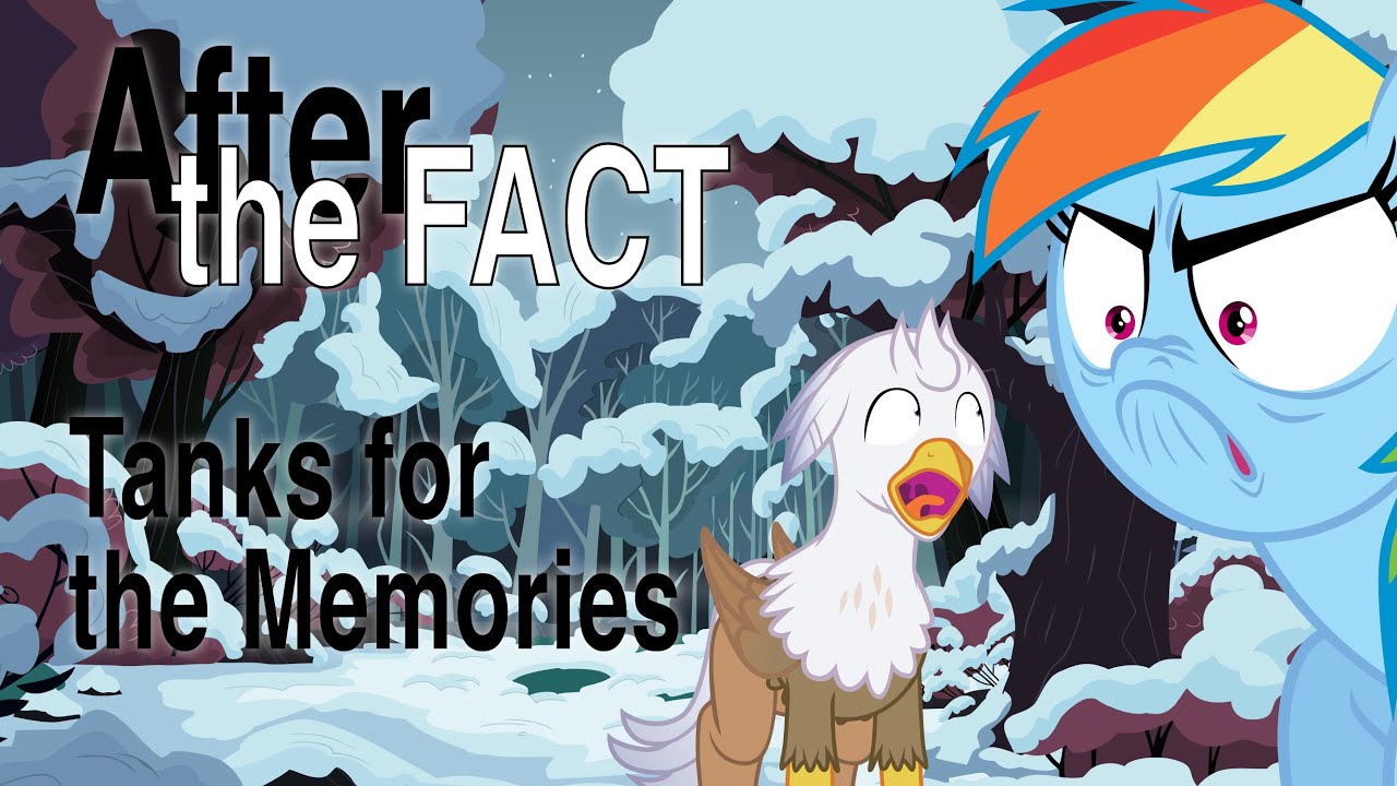 After the Fact: Tanks for the Memories