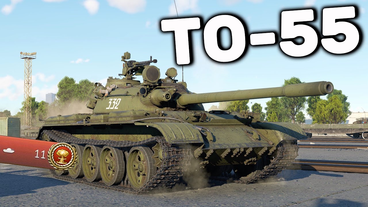 TO-55 Soviet Flame Tank Gameplay | War Thunder